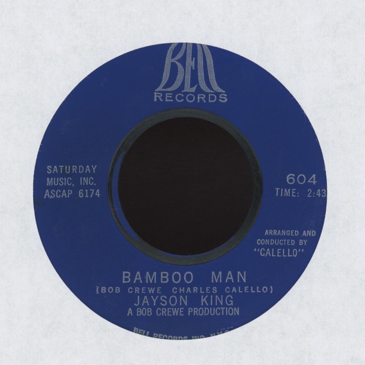 Jayson King - Bamboo Man on Bell RB Northern Soul 45