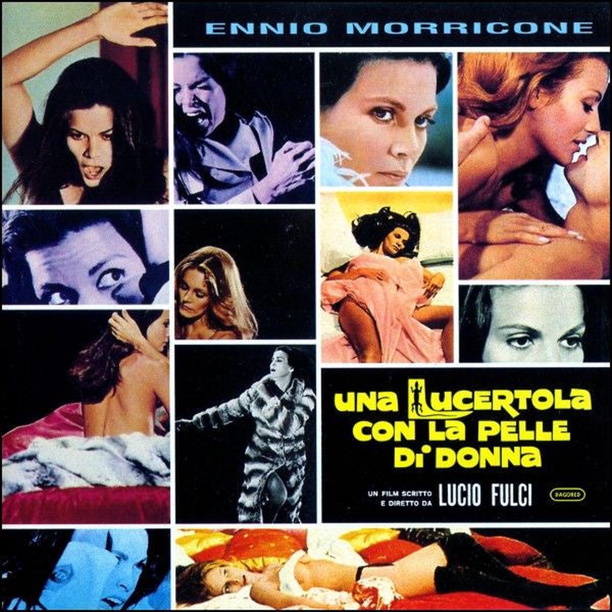 Soundtrack - Ennio Morricone Una Lucertola Con La Pelle Di Donna (2000 reissue) LP