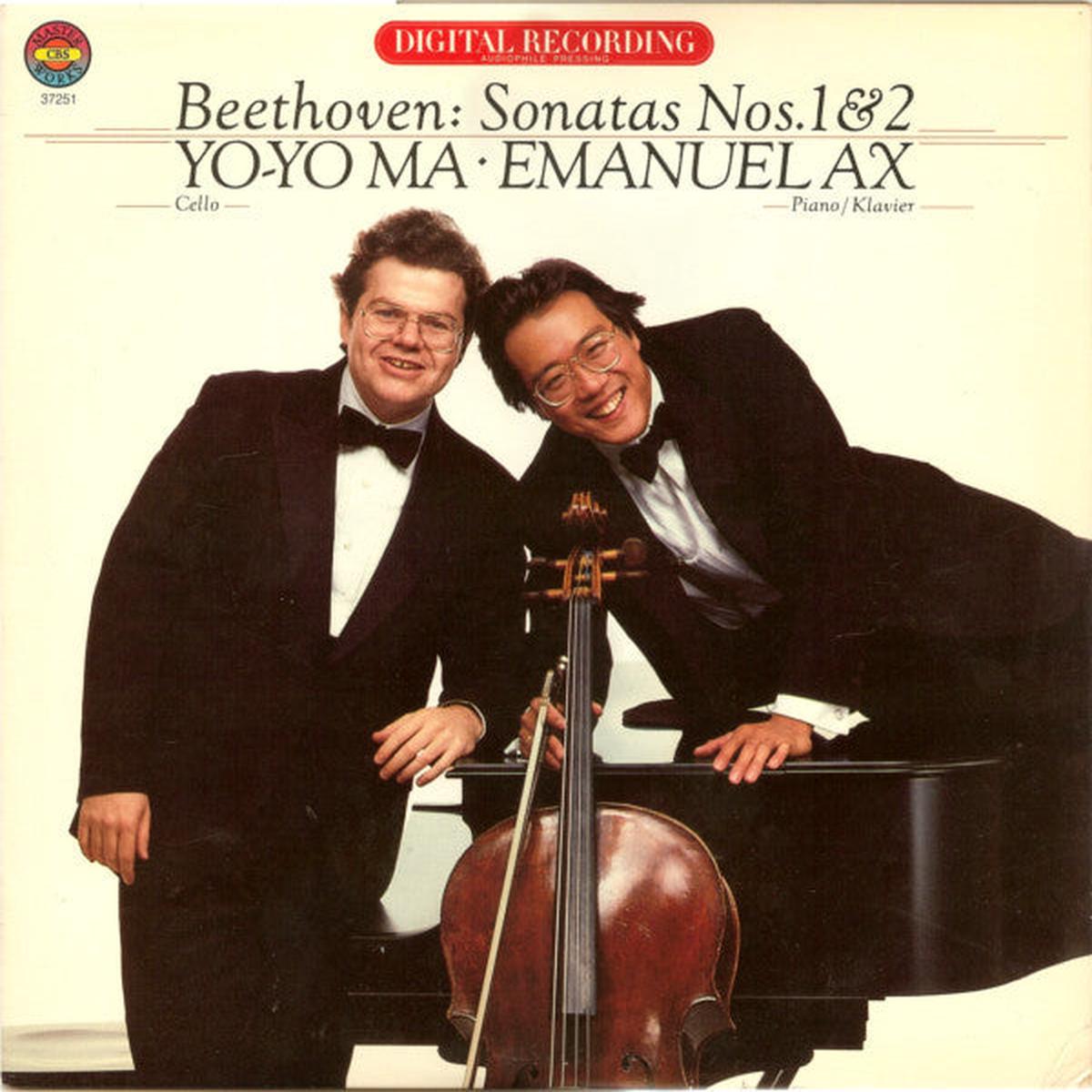 Beethoven / Yo-Yo Ma & Emanuel Ax - Sonatas Nos. 1 & 2 LP
