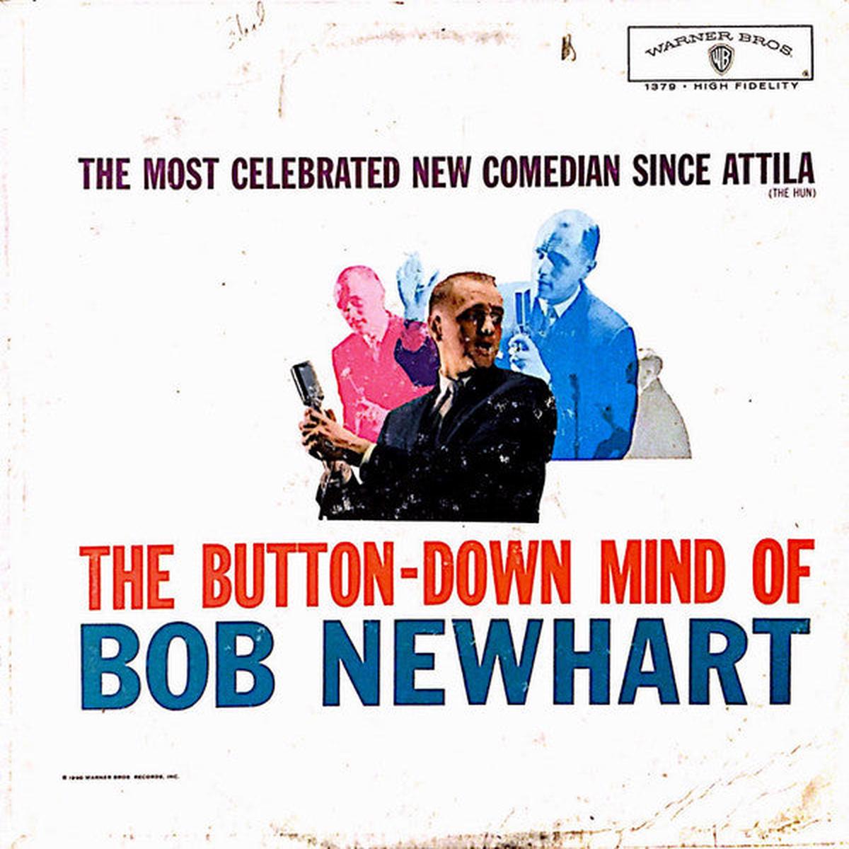 Bob Newhart The Button-Down Mind Of Bob Newhart LP