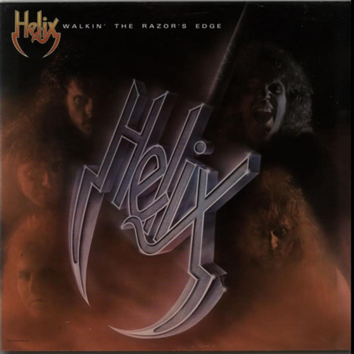 Helix Walkin' The Razor's Edge LP