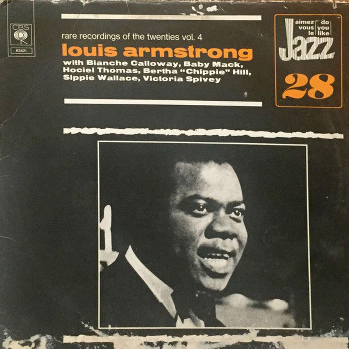 Louis Armstrong and others Rare Recordings Of The Twenties Vol. 4 LP