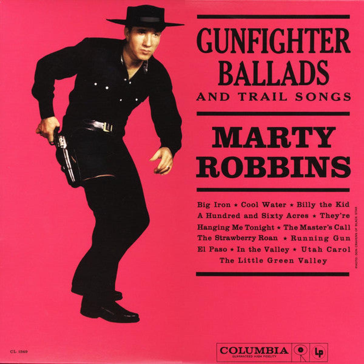 Marty Robbins  Gunfighter Ballads And Trail Songs (Gunsmoke color) LP