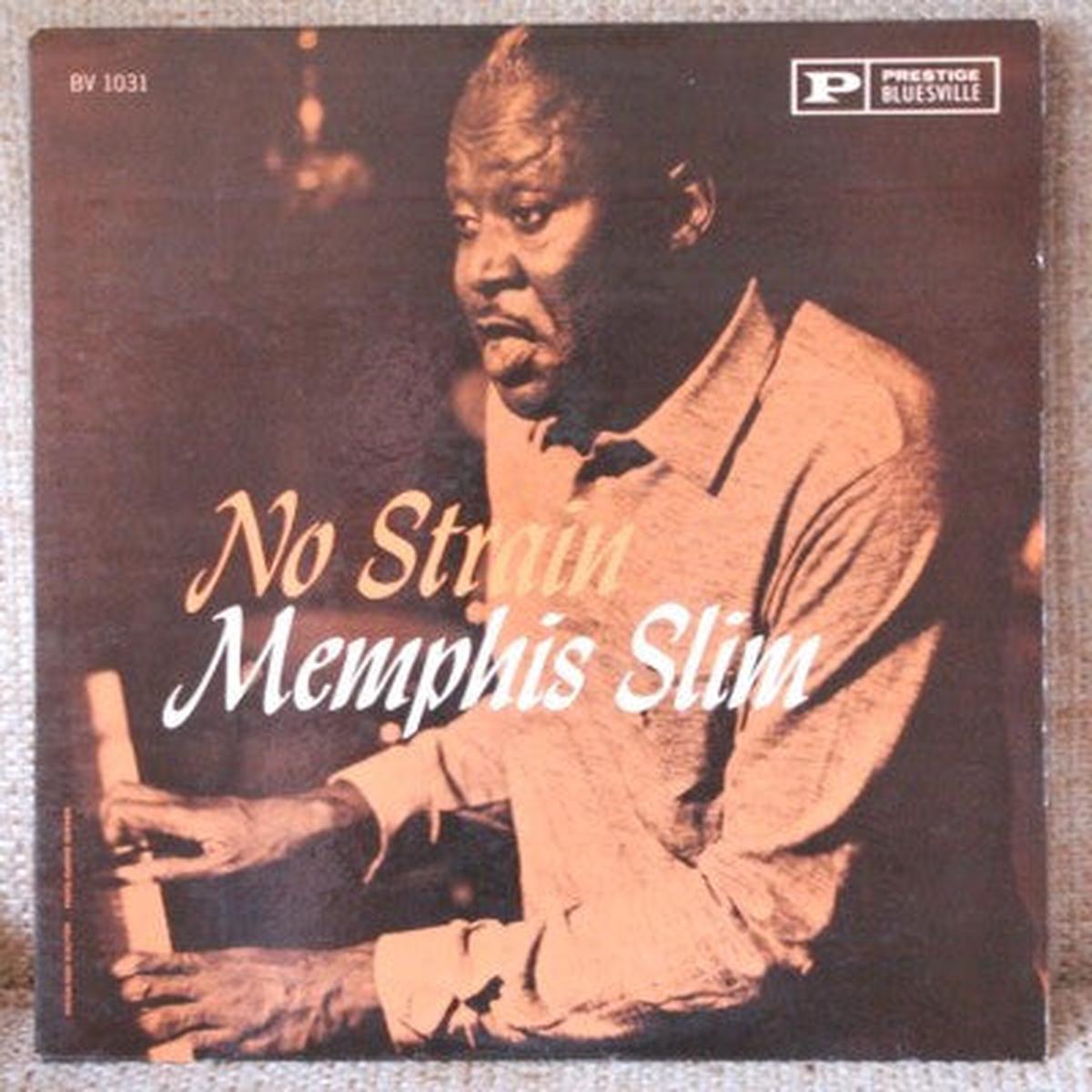 Memphis Slim No Strain MONO LP