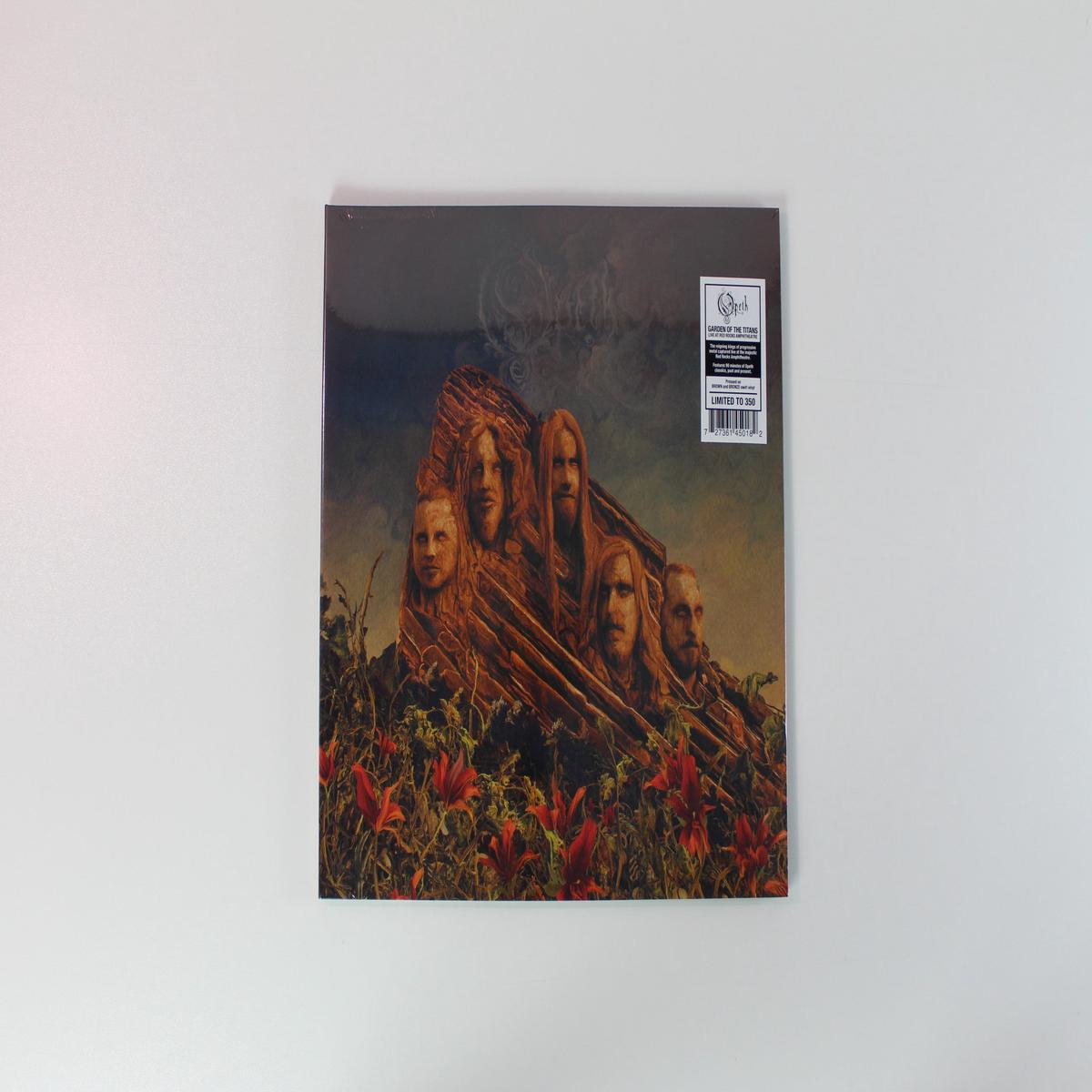 Opeth - Garden Of The Titans (Opeth Live At Red Rocks Amphitheatre) Ltd Brown Bronze Swirl on Nuclear Blast Entertainment SEALED