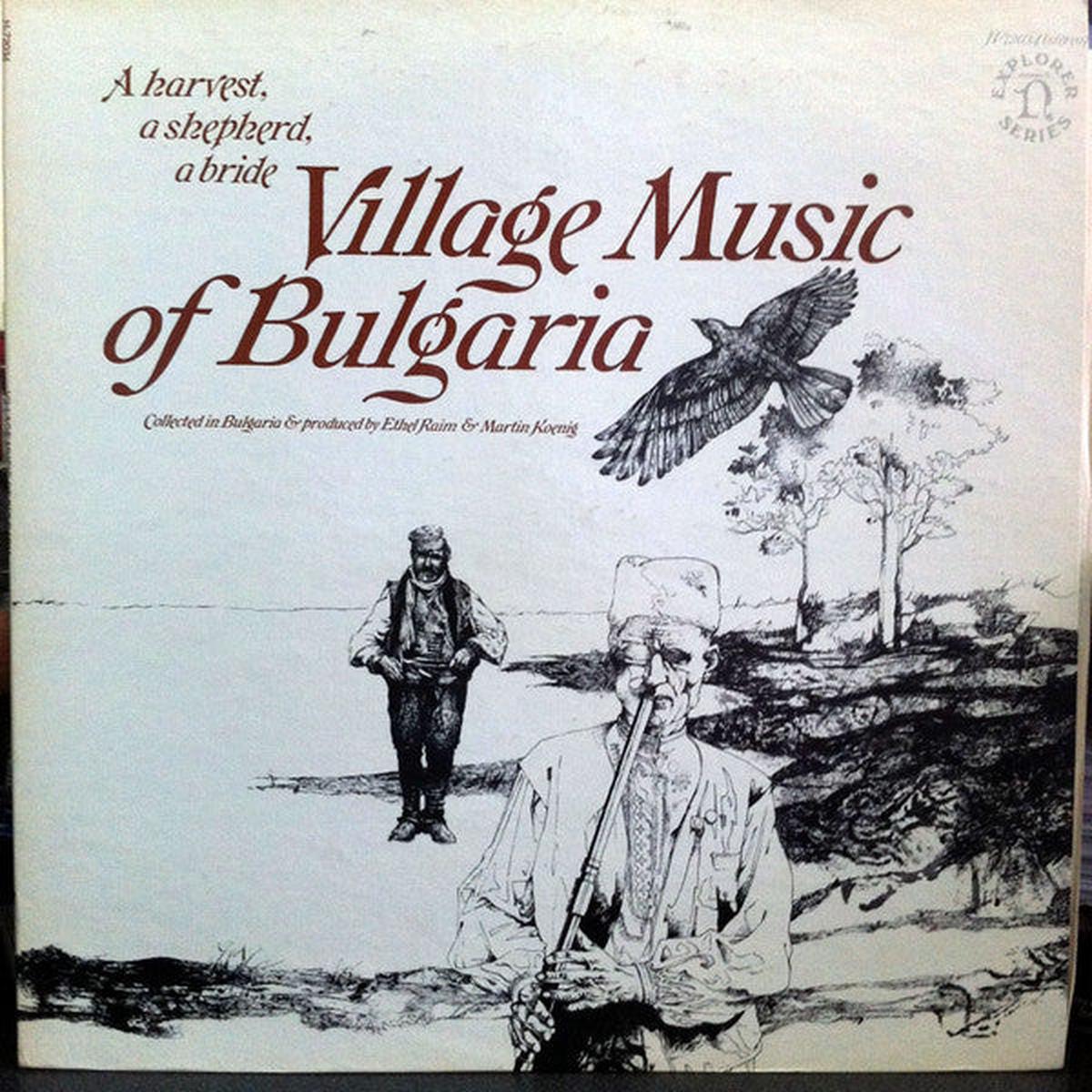 Various Artists A Harvest, A Shepherd, A Bride: Village Music Of Bulgaria LP
