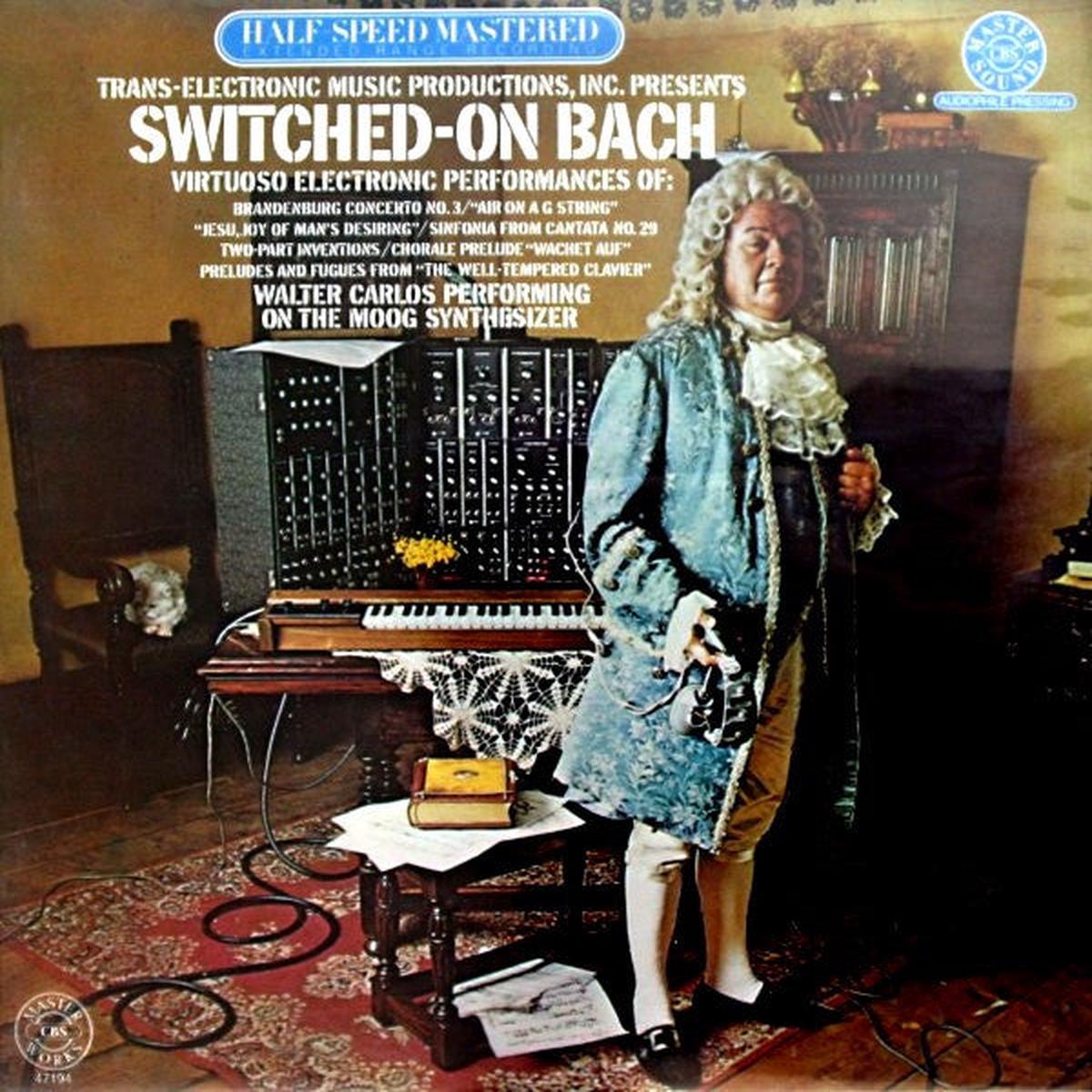Wendy (Walter) Carlos  Switched-On Bach (Half-speed mastered) LP