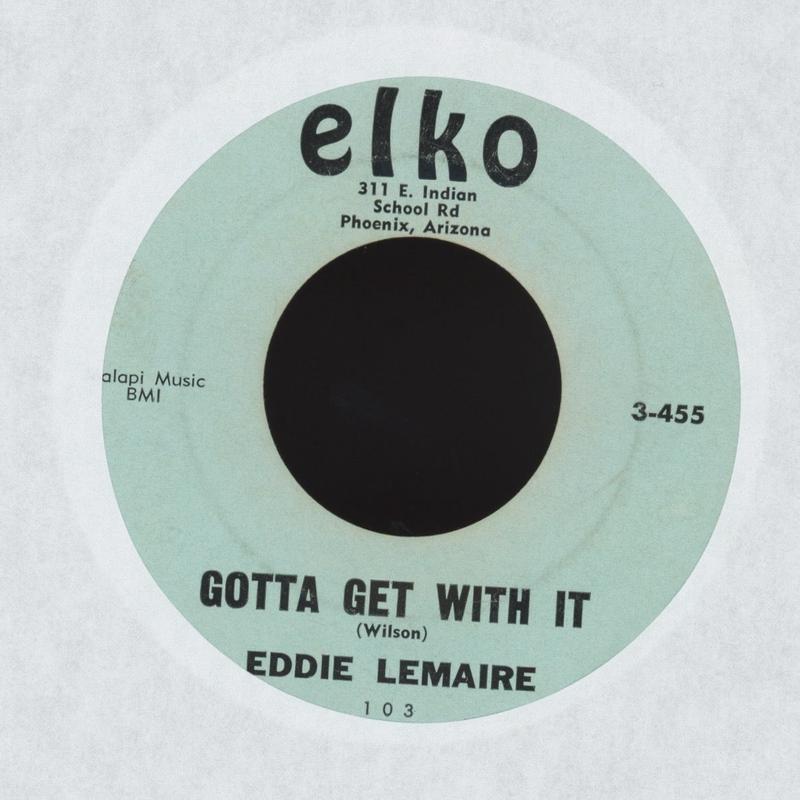 Eddie Lemaire - Gotta Get With It on Elko Teen Rockabilly 45