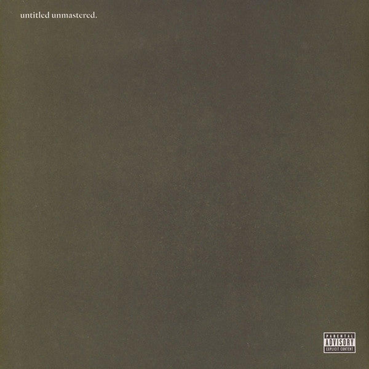 Kendrick Lamar Untitled Unmastered. LP