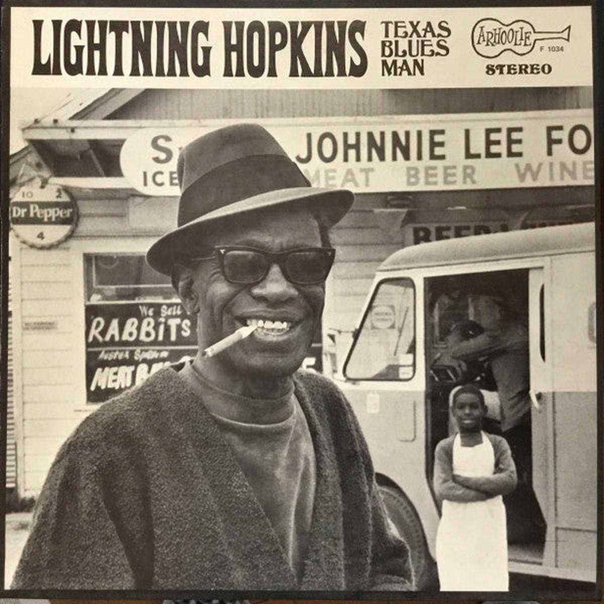 Lightning Hopkins The Texas Bluesman LP