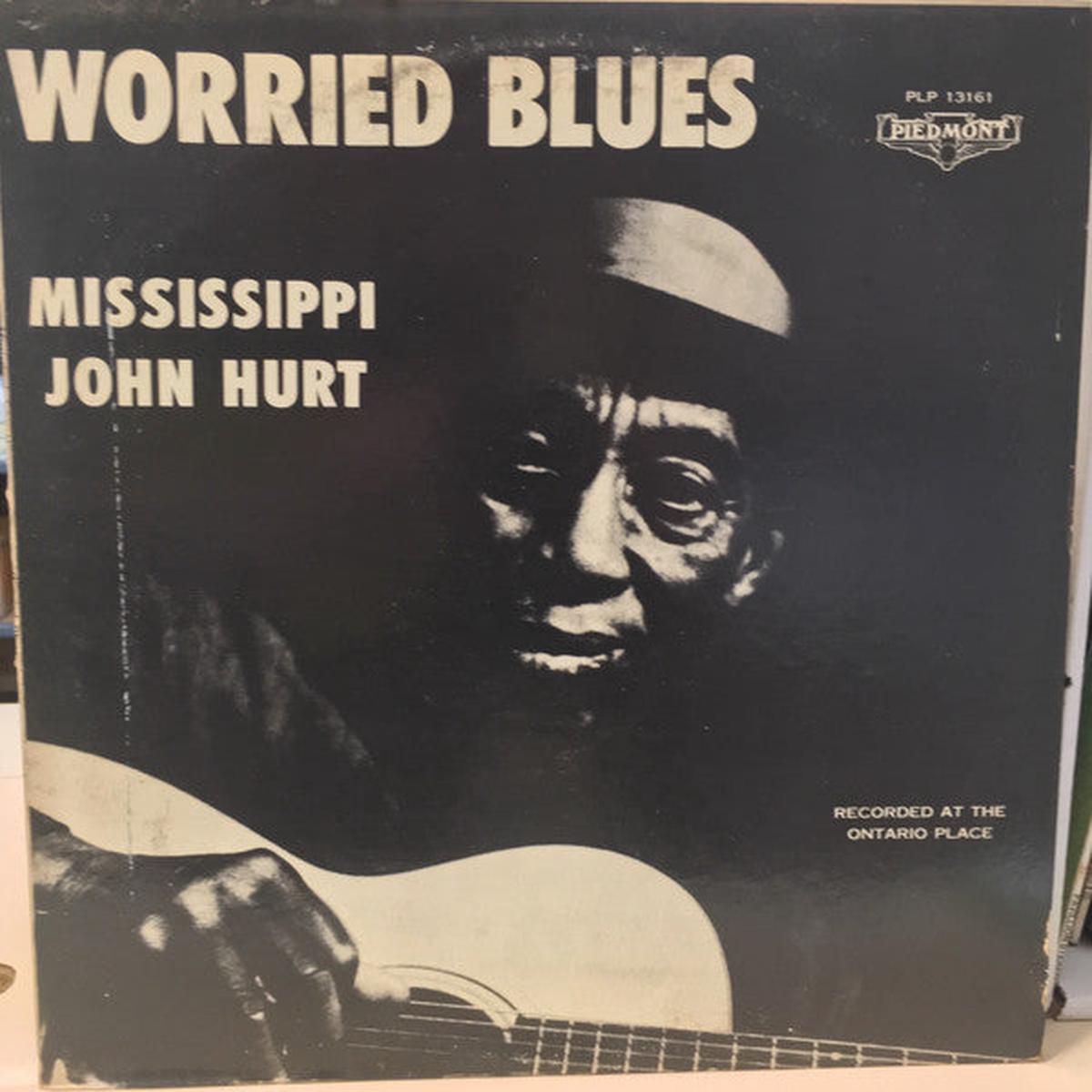Mississippi John Hurt - Worried Blues (1973 pressing) LP