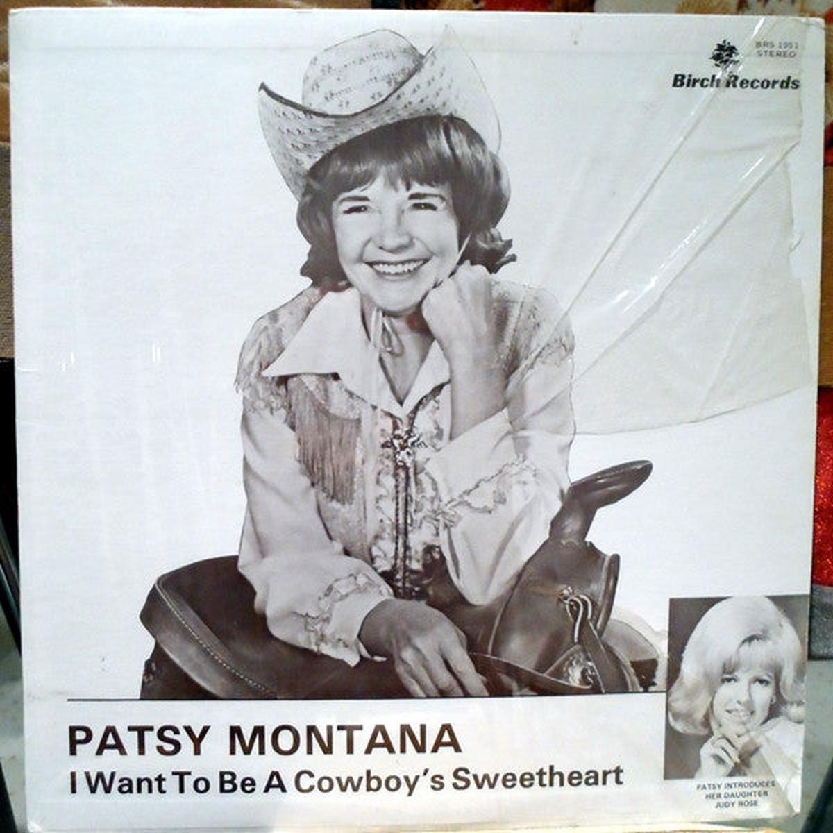 Patsy Montana I Want To Be A Cowboy's Sweetheart LP
