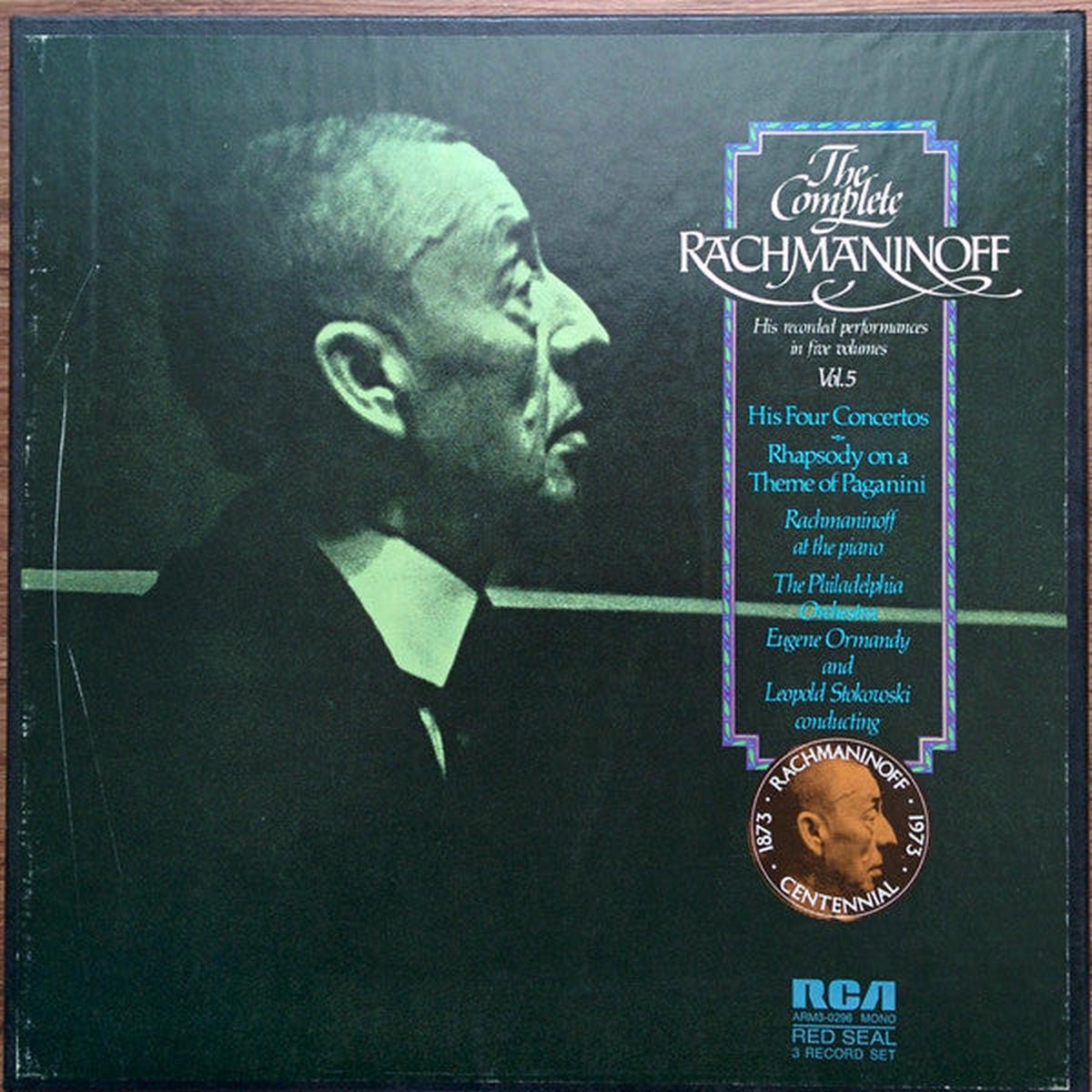 Sergei Rachmaninoff - The Complete Rachmaninoff, Vol. 5 (3 LP)