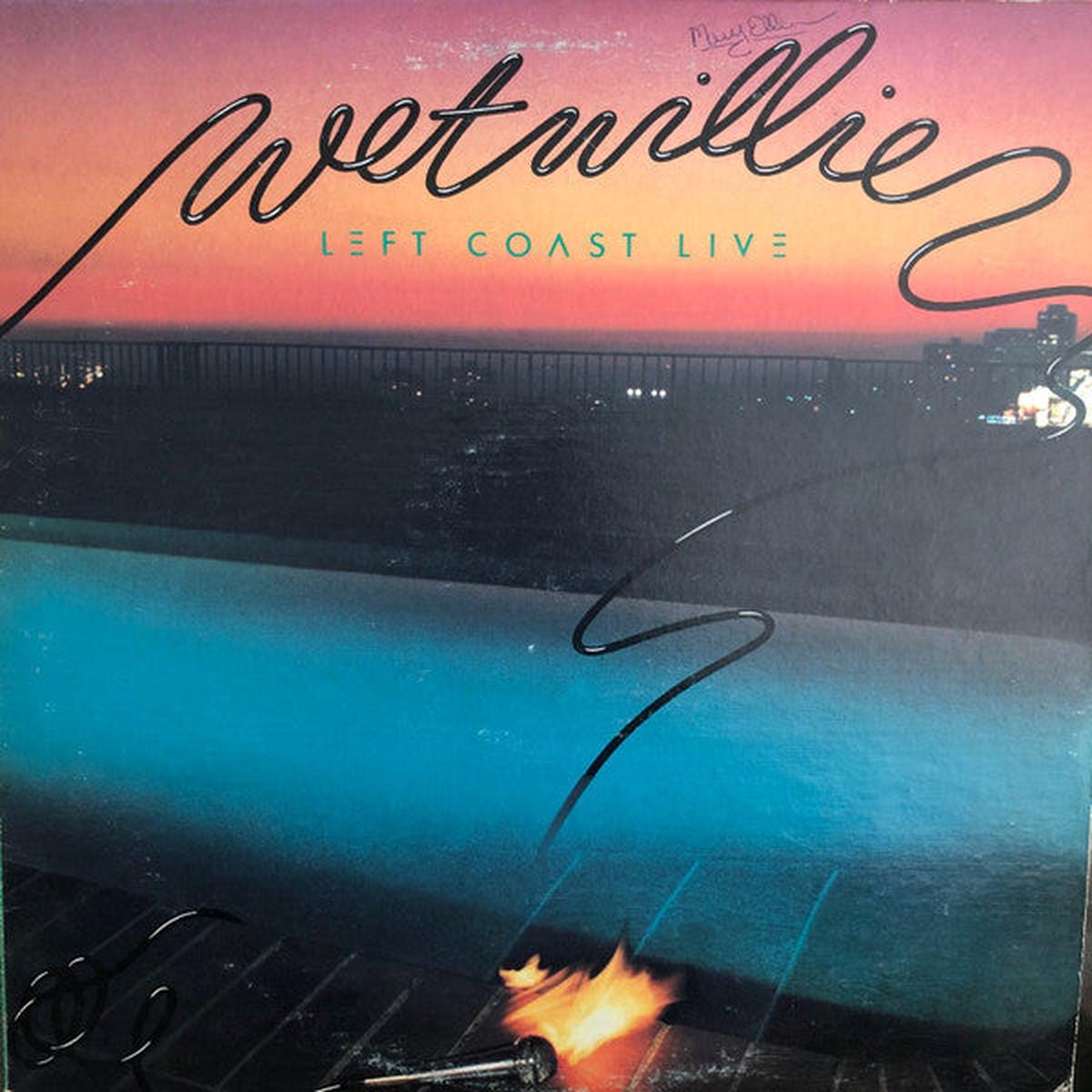 Wet Willie Left Coast Live LP