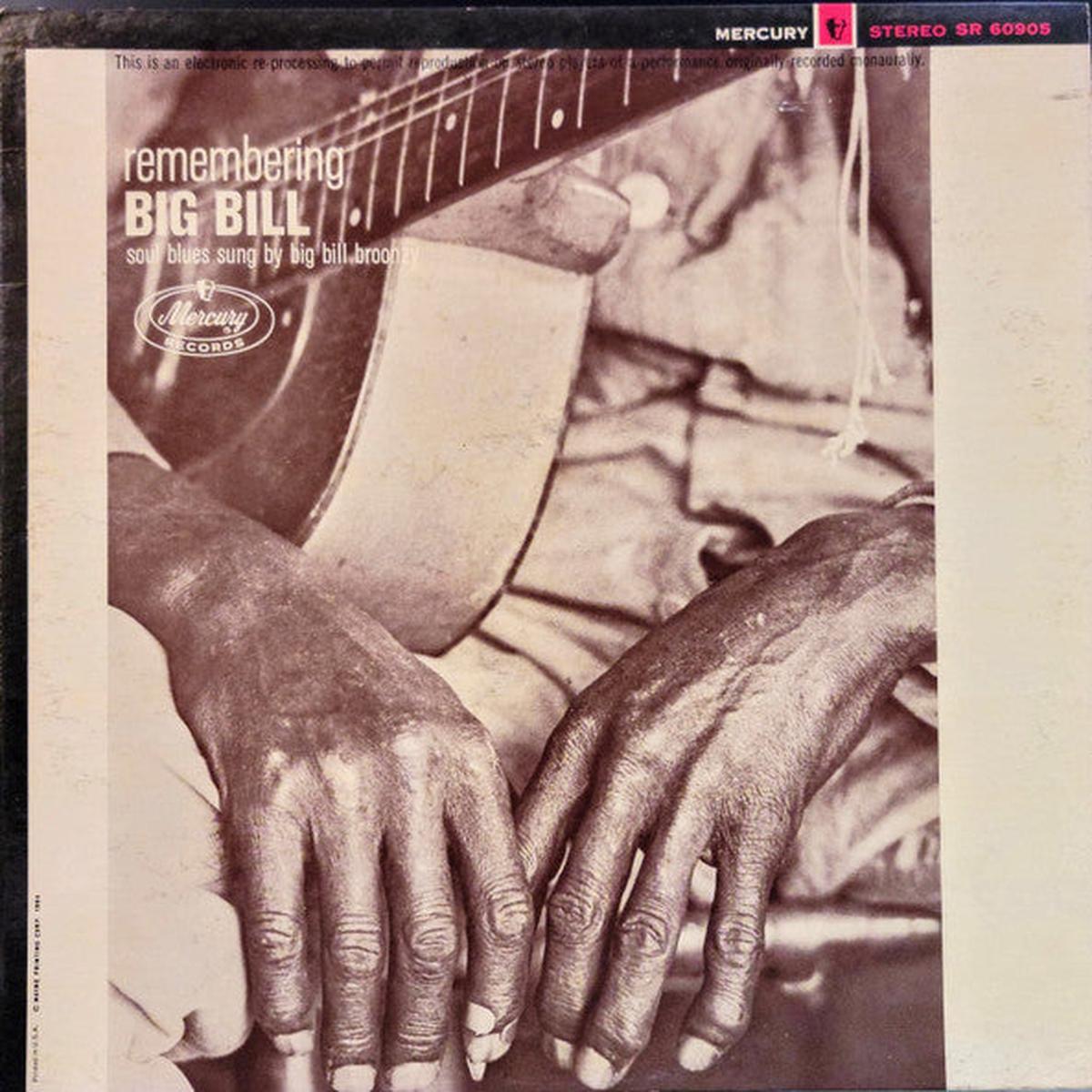 Big Bill Broonzy  Remembering Big Bill (stereo promo) LP
