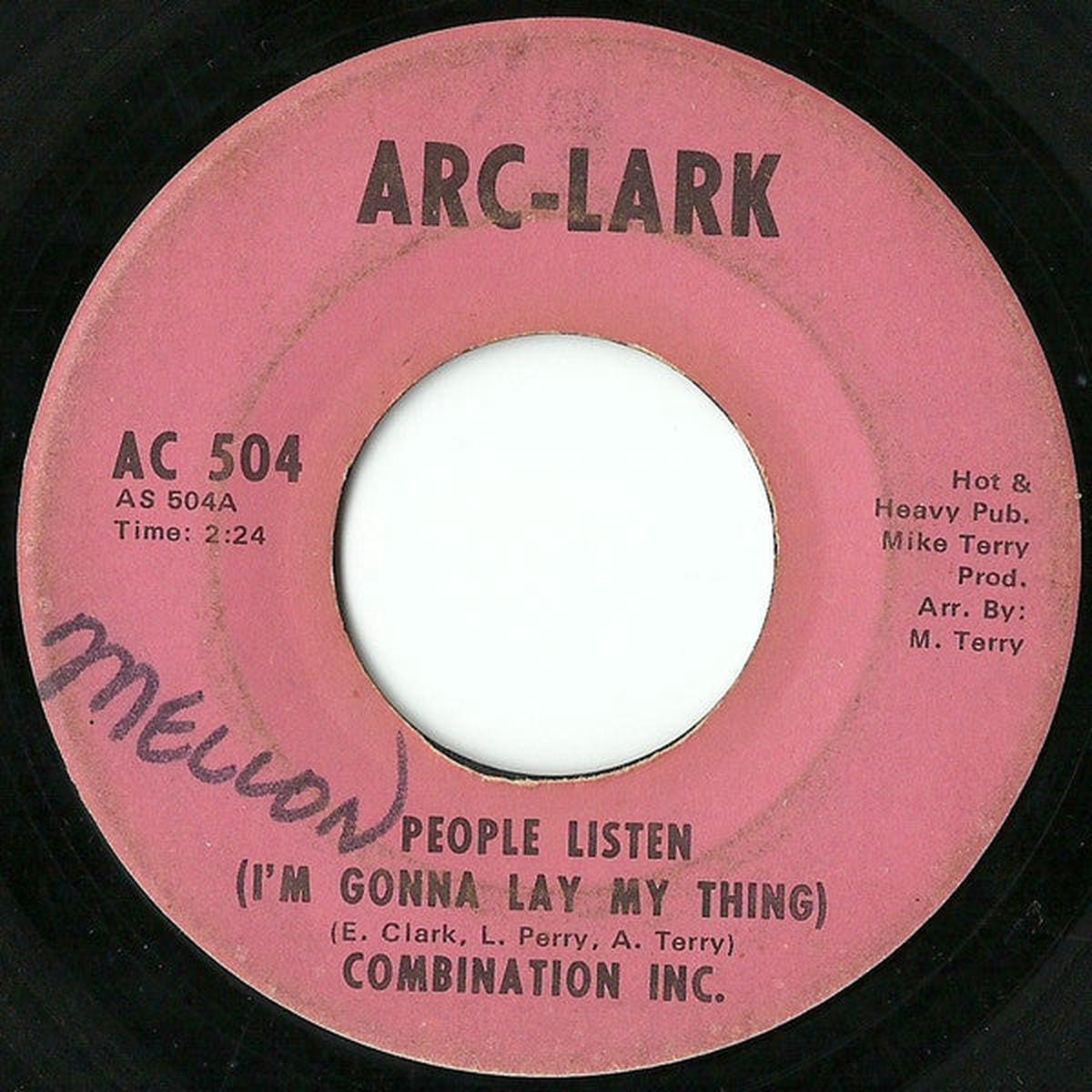 Combination Inc. - People Listen / Love Has Gone Away