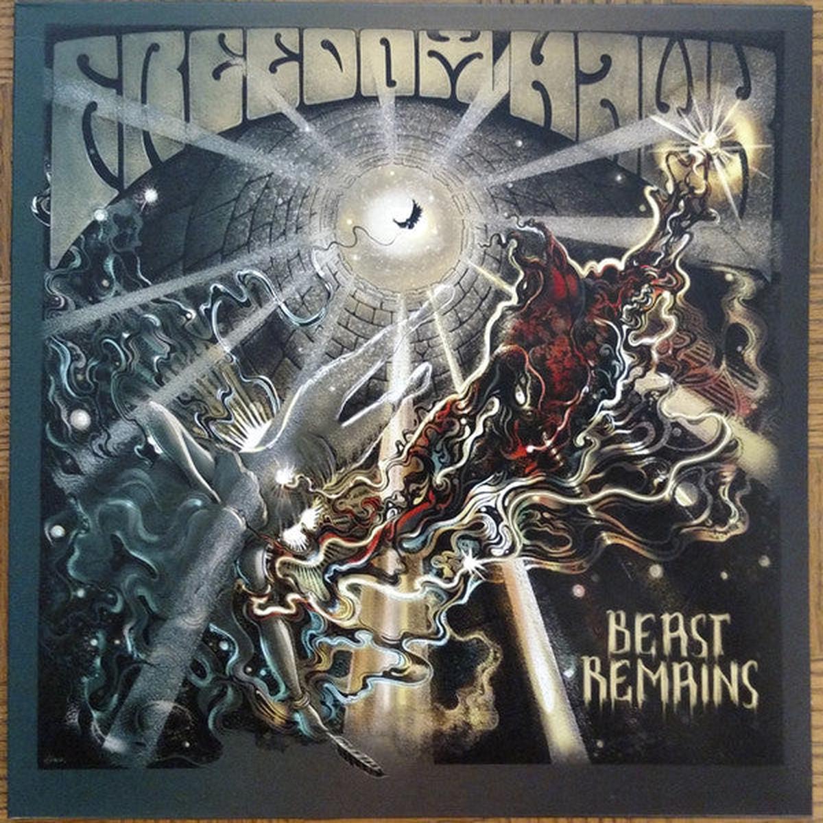 Freedom Hawk Beast Remains (Multi-Colored Splatter On Gray) LP