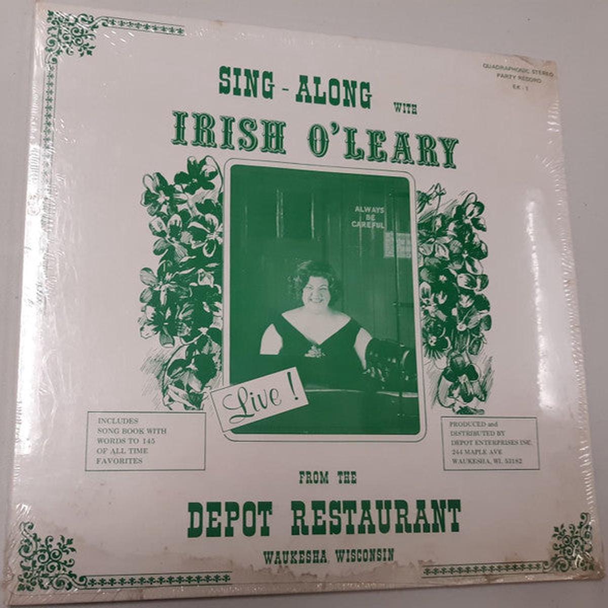 Irish O'Leary  Sing Along With Irish O'Leary Live From the Depot Restaurant Waukesha Wisconsin LP