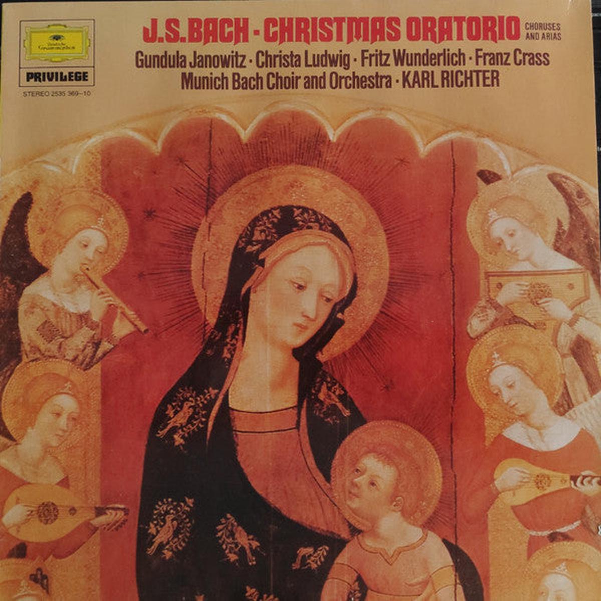 J.S. Bach - Choruses And Arias From The "Christmas Oratorio" LP