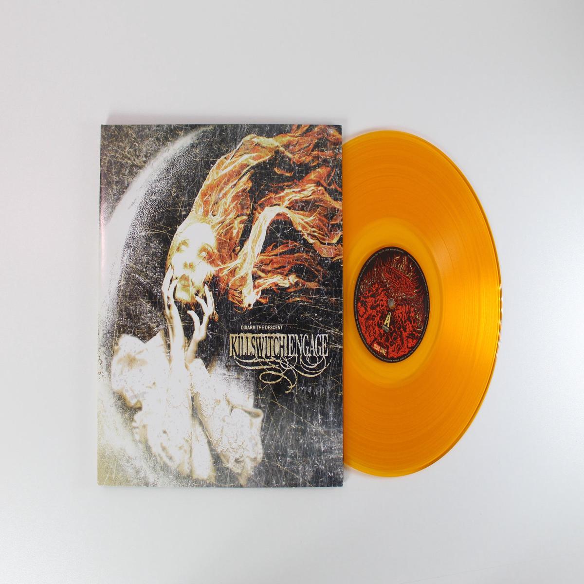 Killswitch Engage - Disarm The Descent on Roadrunner Records Ltd Clear Gold Vinyl