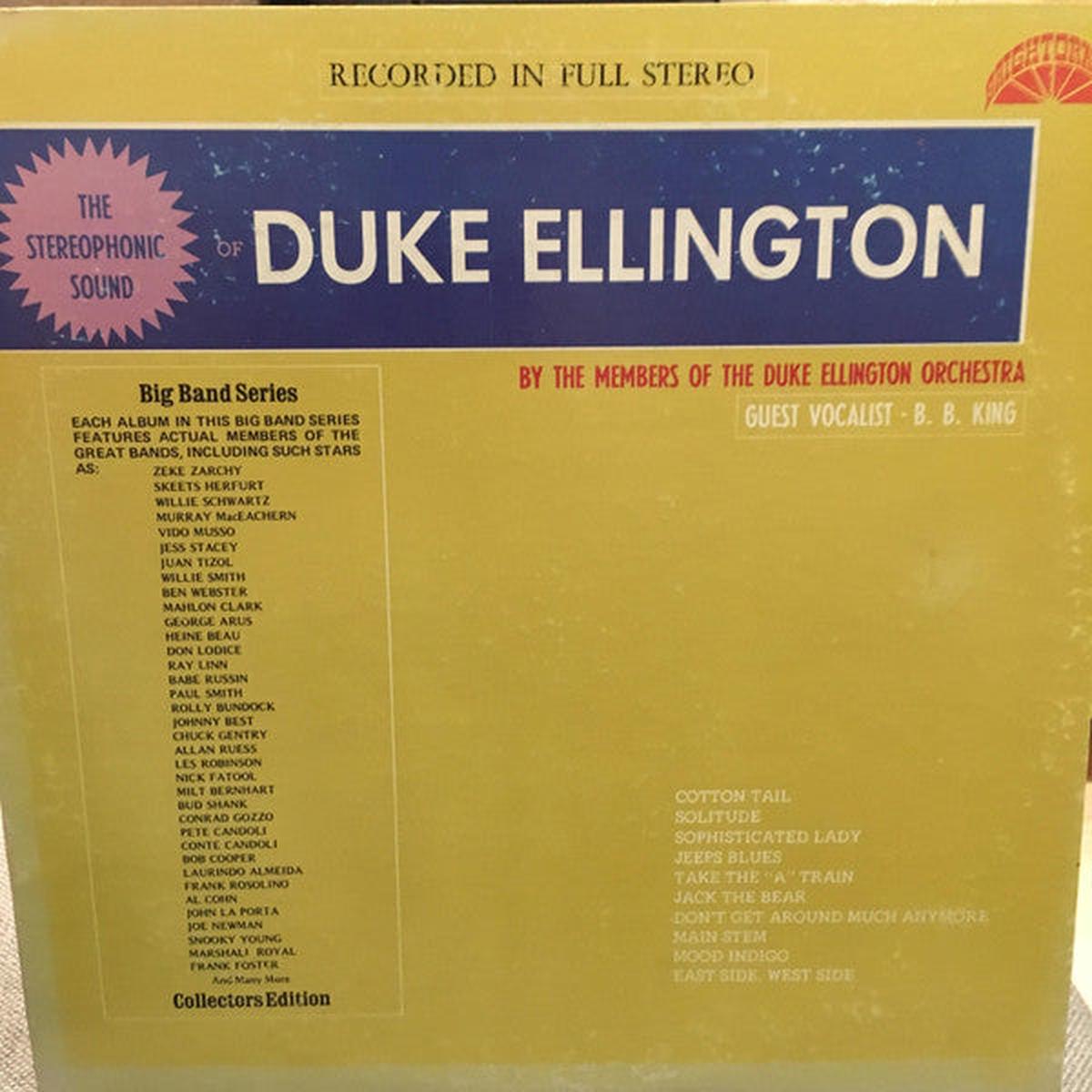 Members Of The Duke Ellington Orchestra / B. B. King The Stereophonic Sound Of Duke Ellington LP
