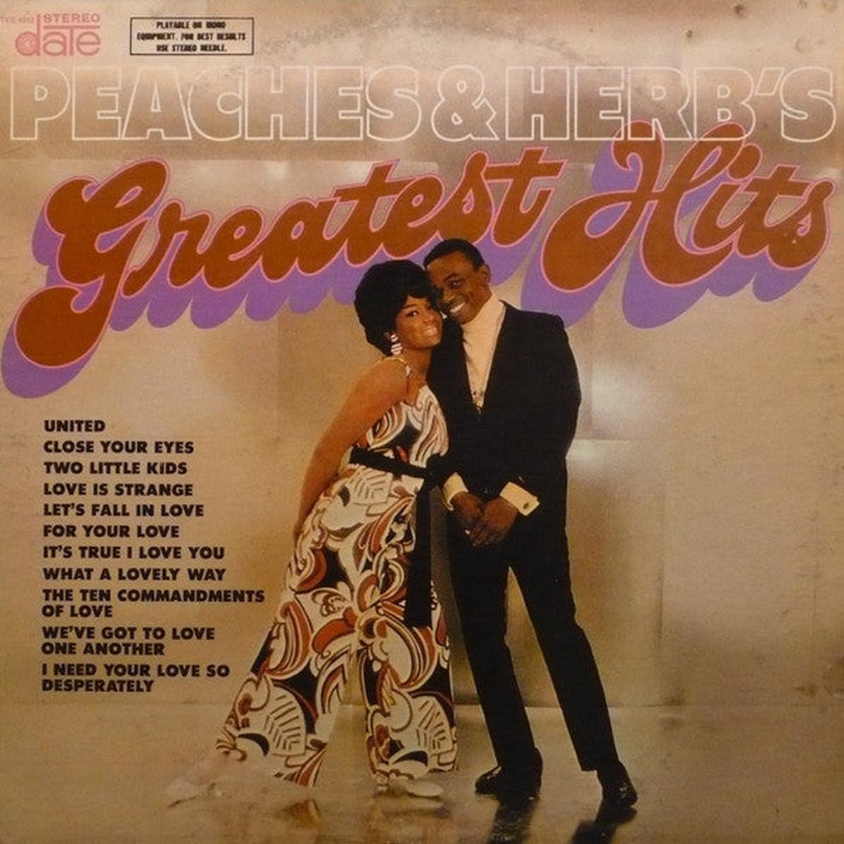 Peaches & Herb Peaches & Herb's Greatest Hits LP