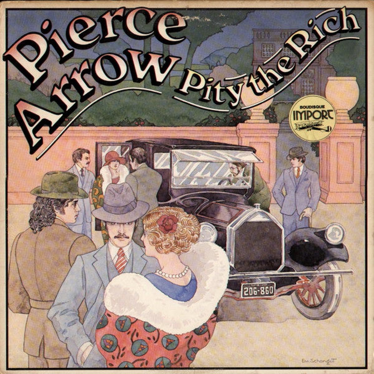 Pierce Arrow  Pity The Rich LP