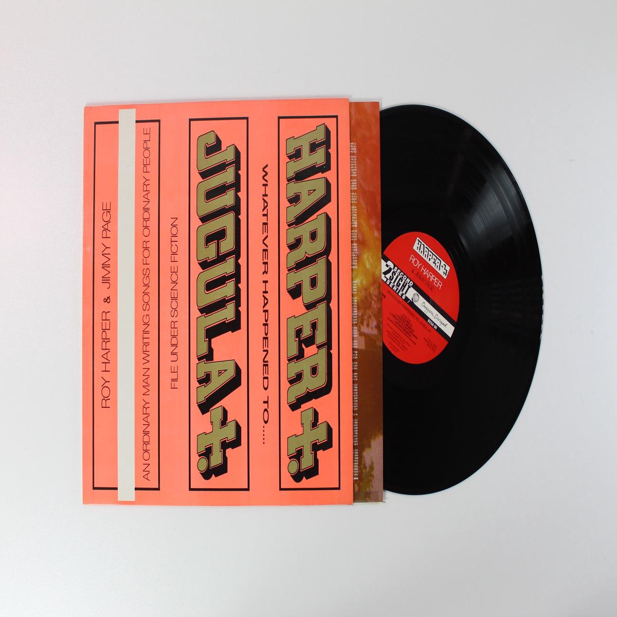 Roy Harper Jimmy Page - Whatever Happened To Jugula on Beggars Banquet UK Press