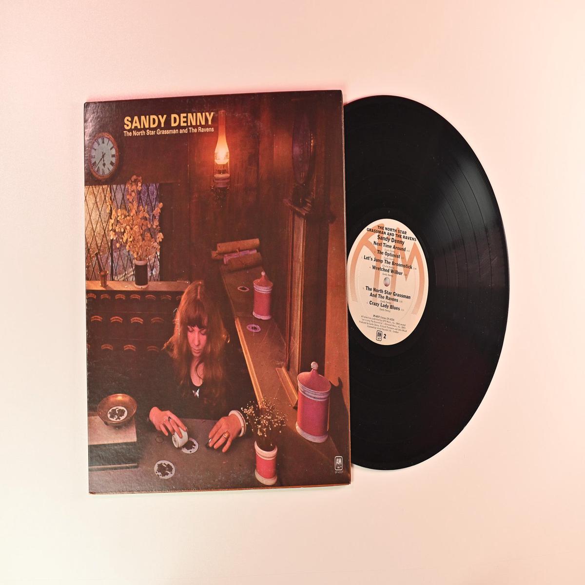 Sandy Denny - The North Star Grassman And The Ravens on AM Records