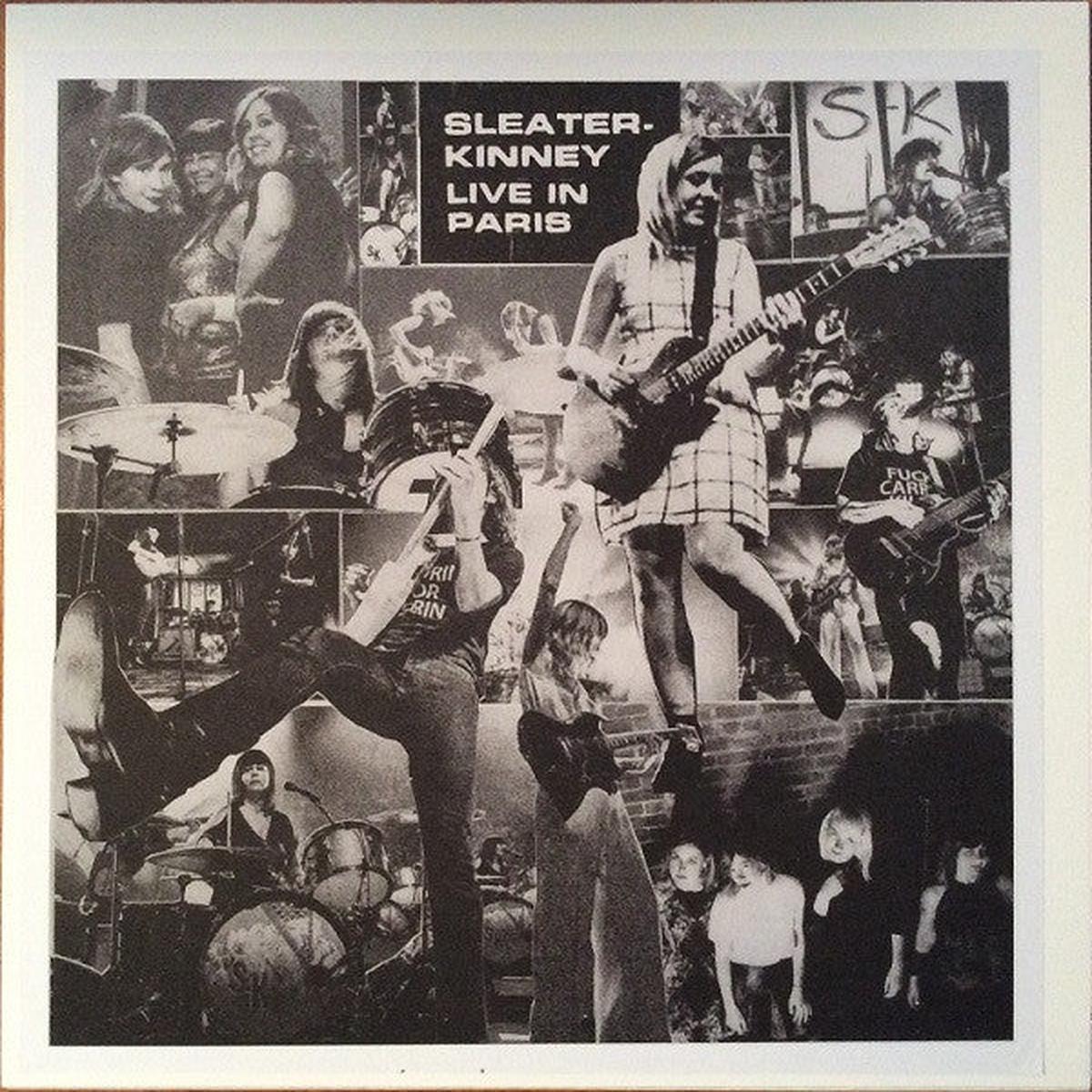 Sleater-Kinney Live In Paris (Coke Bottle Clear Loser Edition) LP