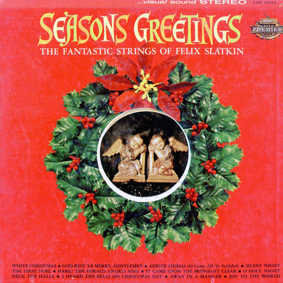 The Fantastic Strings Of Felix Slatkin  Seasons Greetings LP