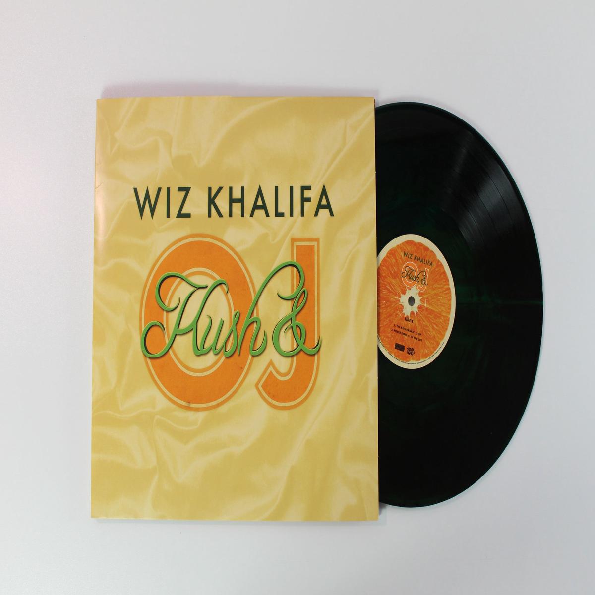 Wiz Khalifa - Kush OJ on Rostrum Ltd Green Black Vinyl