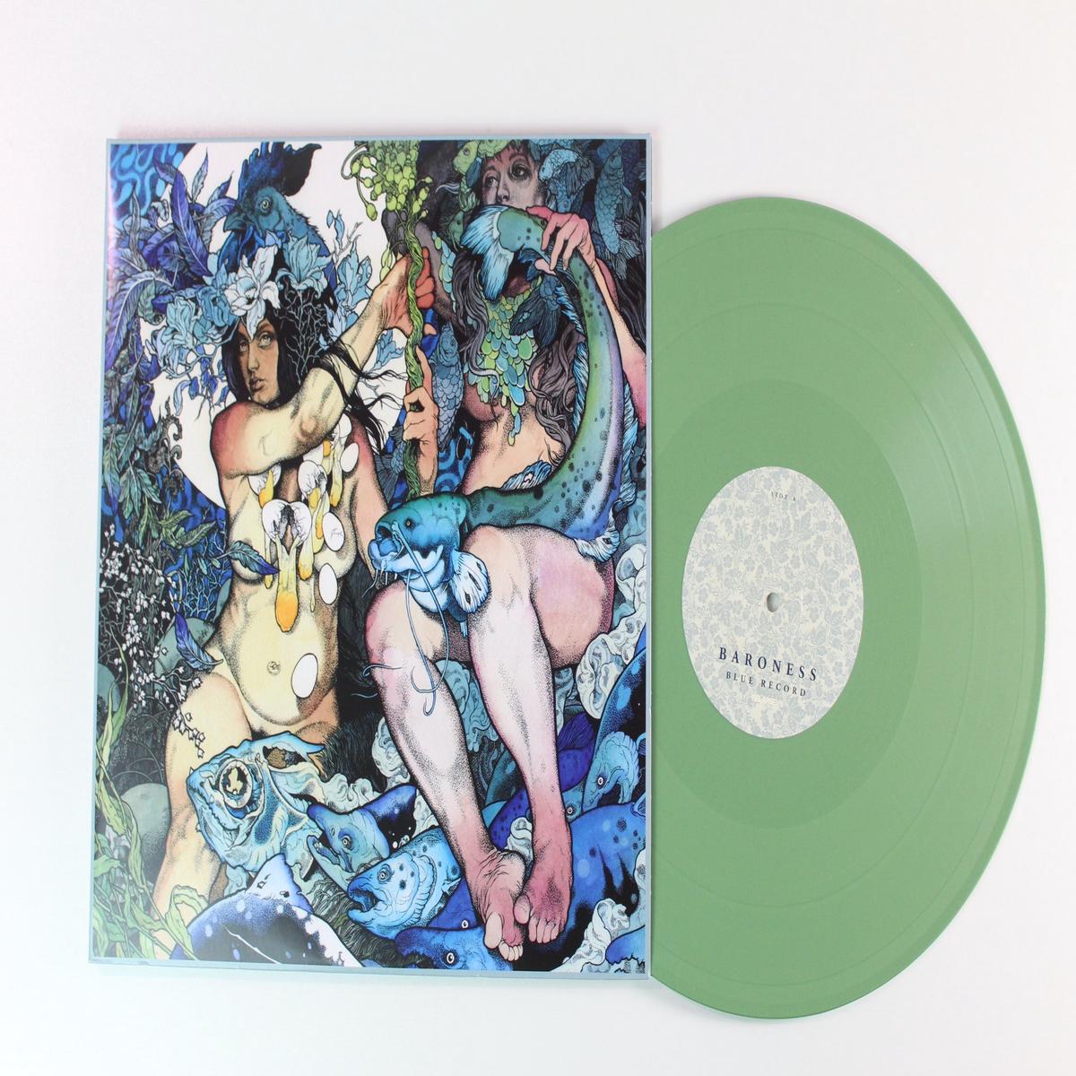 Baroness - Blue Record on Relapse Records Ltd on Olive Green Vinyl