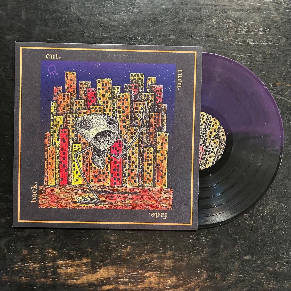 HAIL THE SUN - CUT. TURN. FADE. BLACK. (2025 USED PURPLE/BLACK VINYL LP)