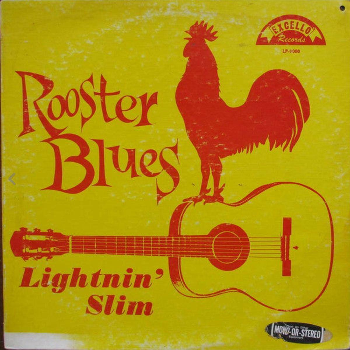 Lightnin' Slim - Rooster Blues (1967 pressing) LP