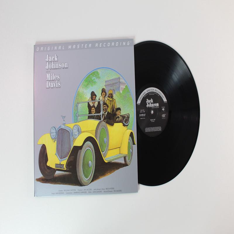Miles Davis - Jack Johnson (Original Soundtrack Recording) on Mobile Fidelity Sound Lab Ltd Numbered 180 Gram Reissue
