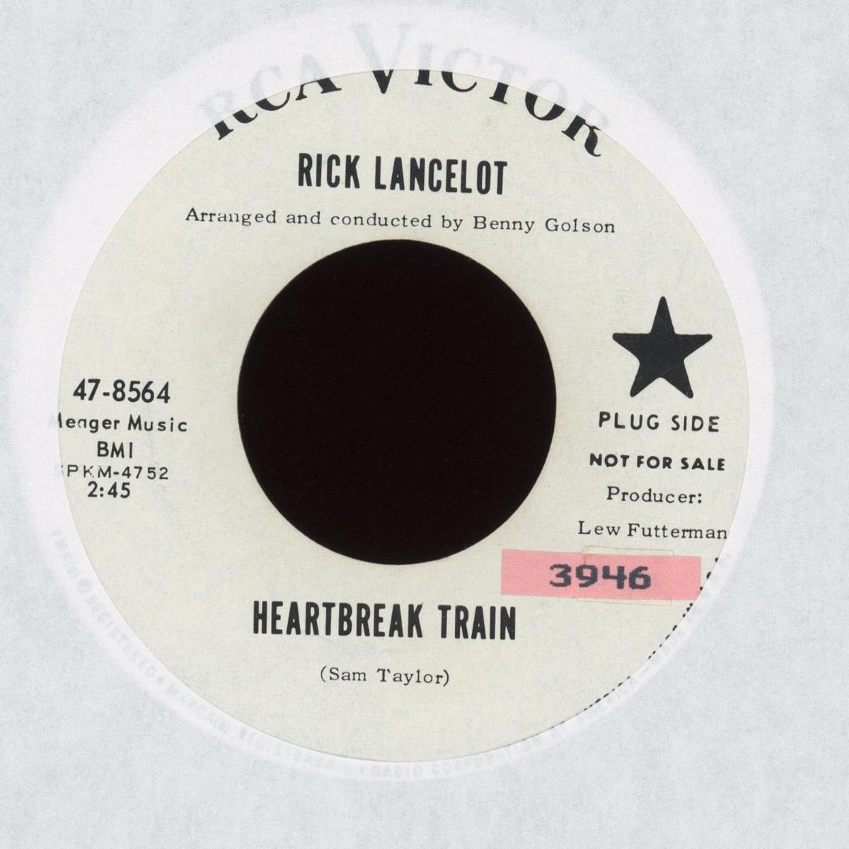 Rick Lancelot - Heartbreak Train Hoo Doo Man on RCA Promo Northern Soul 45