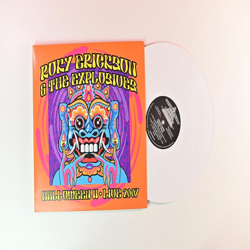 Roky Erickson - Halloween II - Live 2007 on Freddie Steady Sound Recordings - White Vinyl