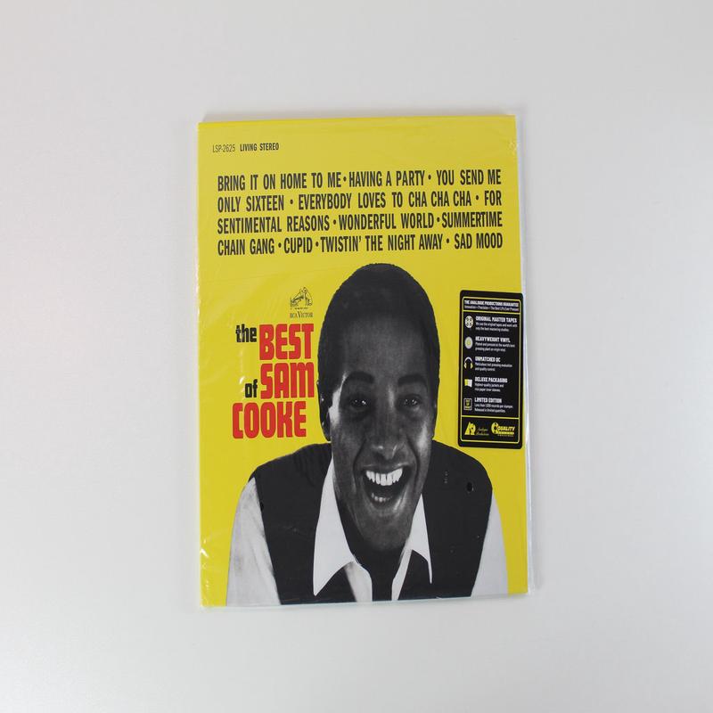 Sam Cooke - The Best Of Sam Cooke on RCA Analogue Production 2 x 12" 45 RPM Mono Reissue