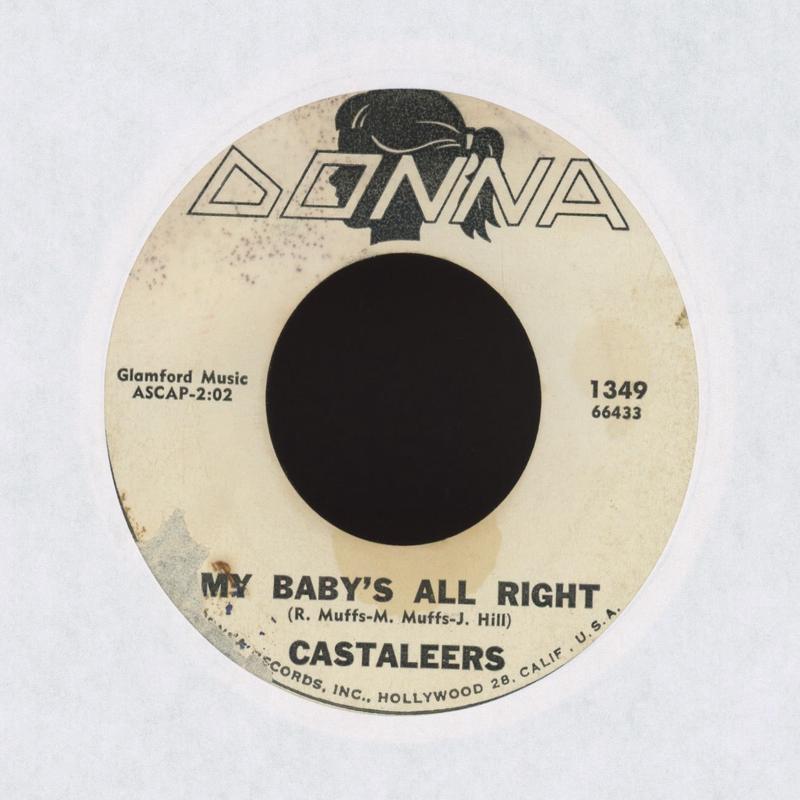 The Castaleers - That's Why I Cry on Donna Promo R&B