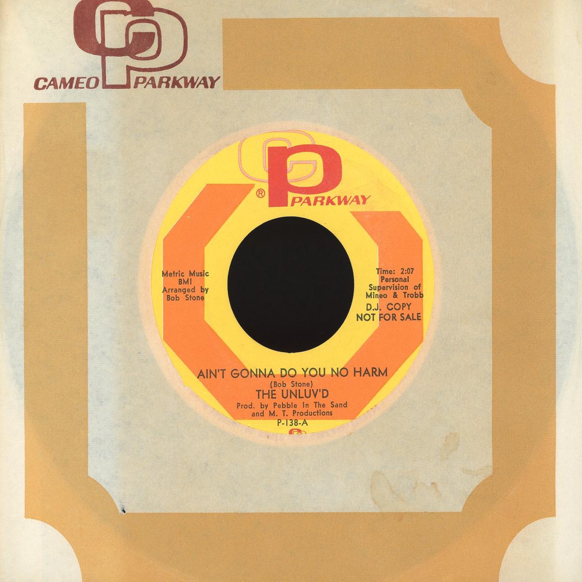 The Unluvd - Aint Gonna Do You No Harm on Parkway Northern Soul 45