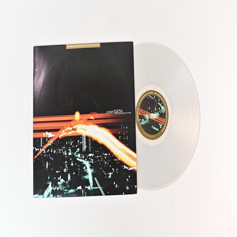 Underoath - The Changing Of Times on Underoath Music Ltd Clear Vinyl Reissue