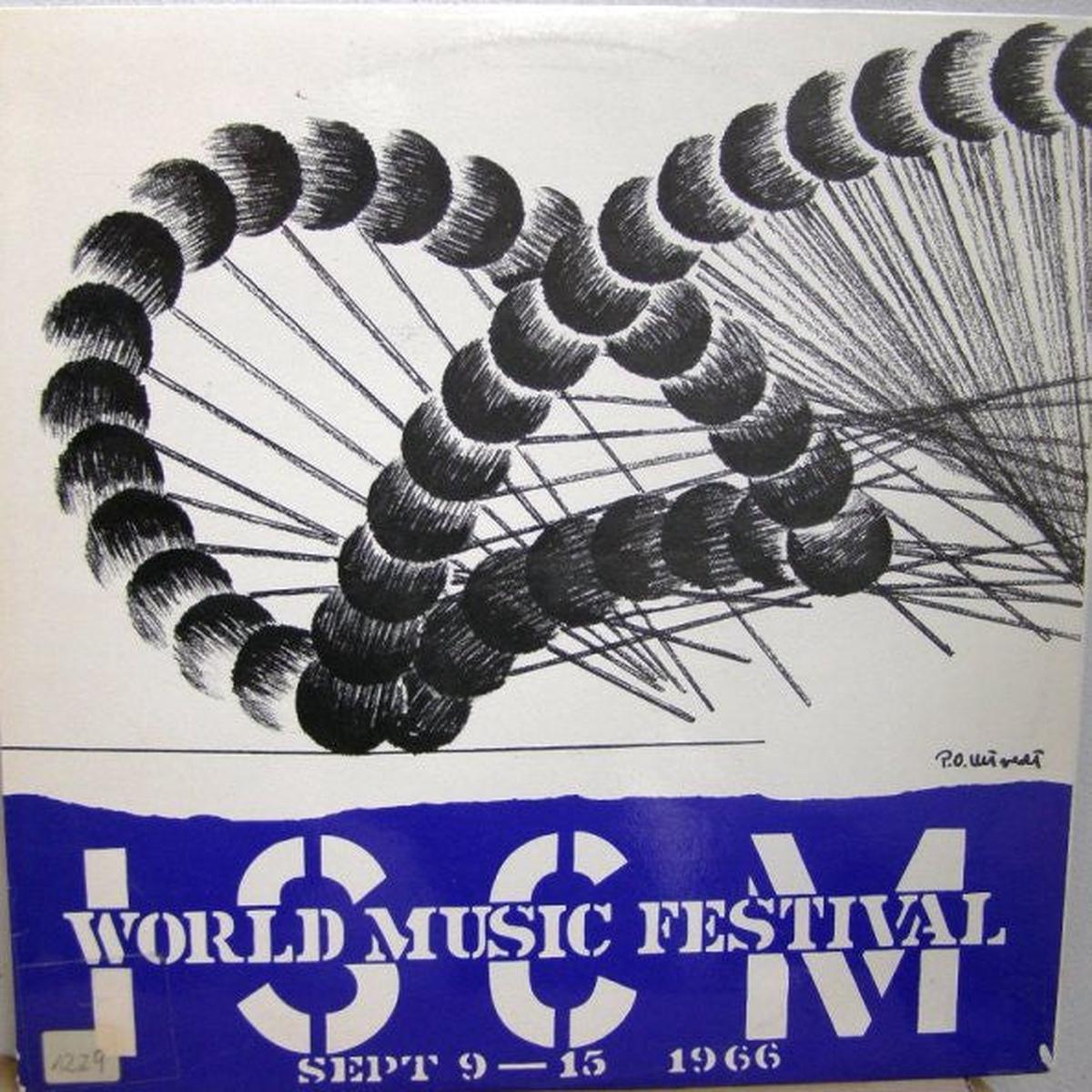 Various Artists  ISCM World Music Festival Sept 9-15 1966 LP