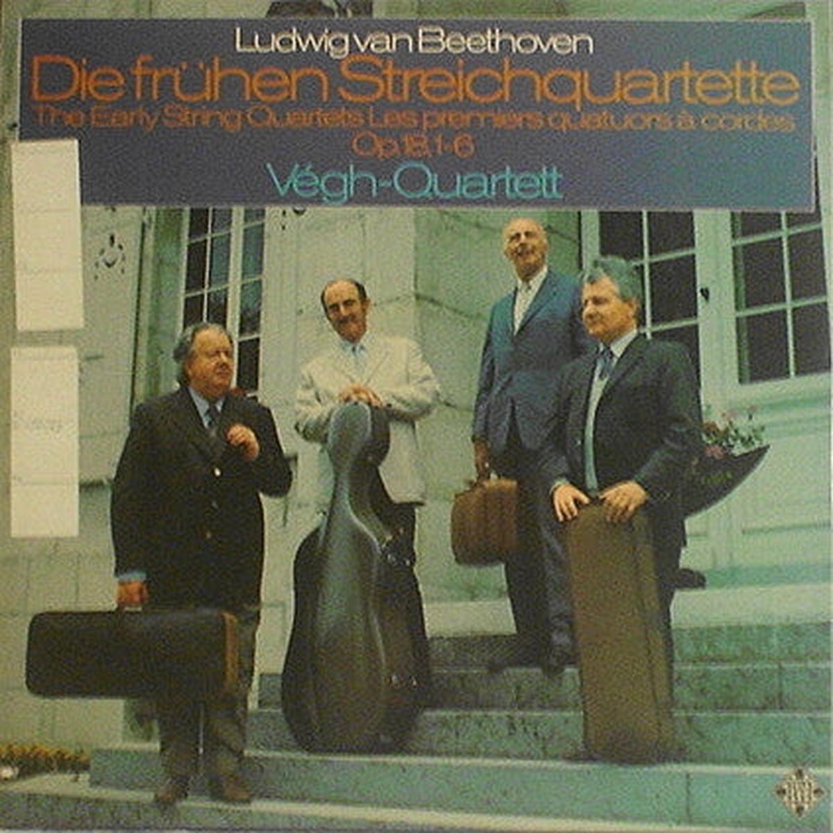Beethoven / Vegh-Quartett - Die Fruehen Streichquartette 3LP