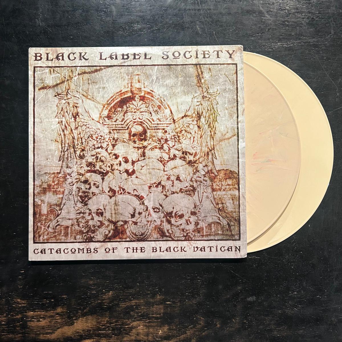 BLACK LABEL SOCIETY - CATACOMBS OF THE BLACK VATICAN (USED 2020 TAN VINYL 2LP)