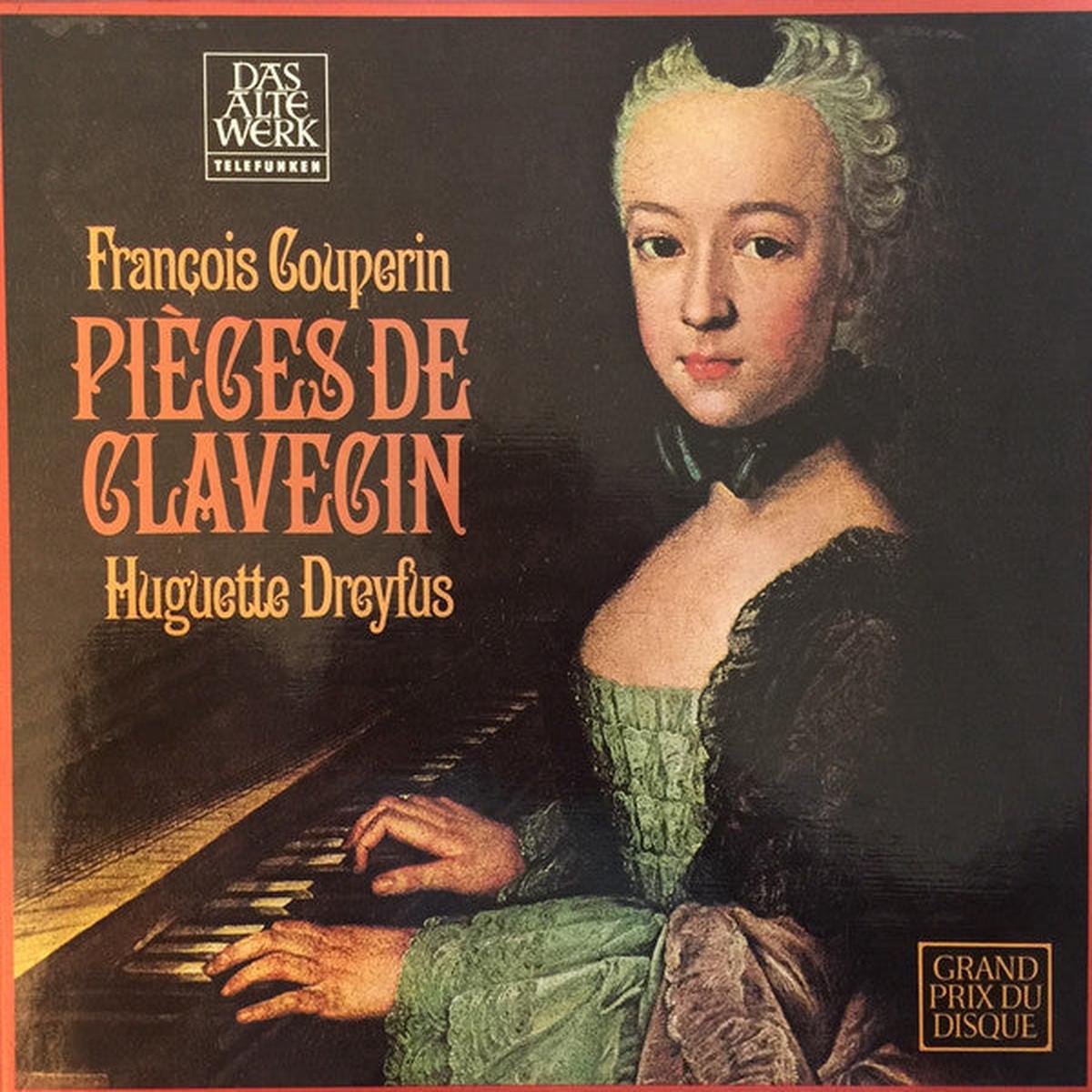 Couperin / Huguette Dreyfus - Pieces De Clavecin 4LP