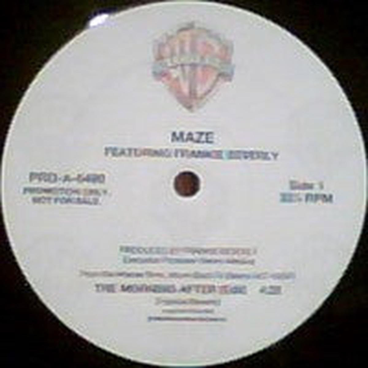 Maze Featuring Frankie Beverly  The Morning After 12"