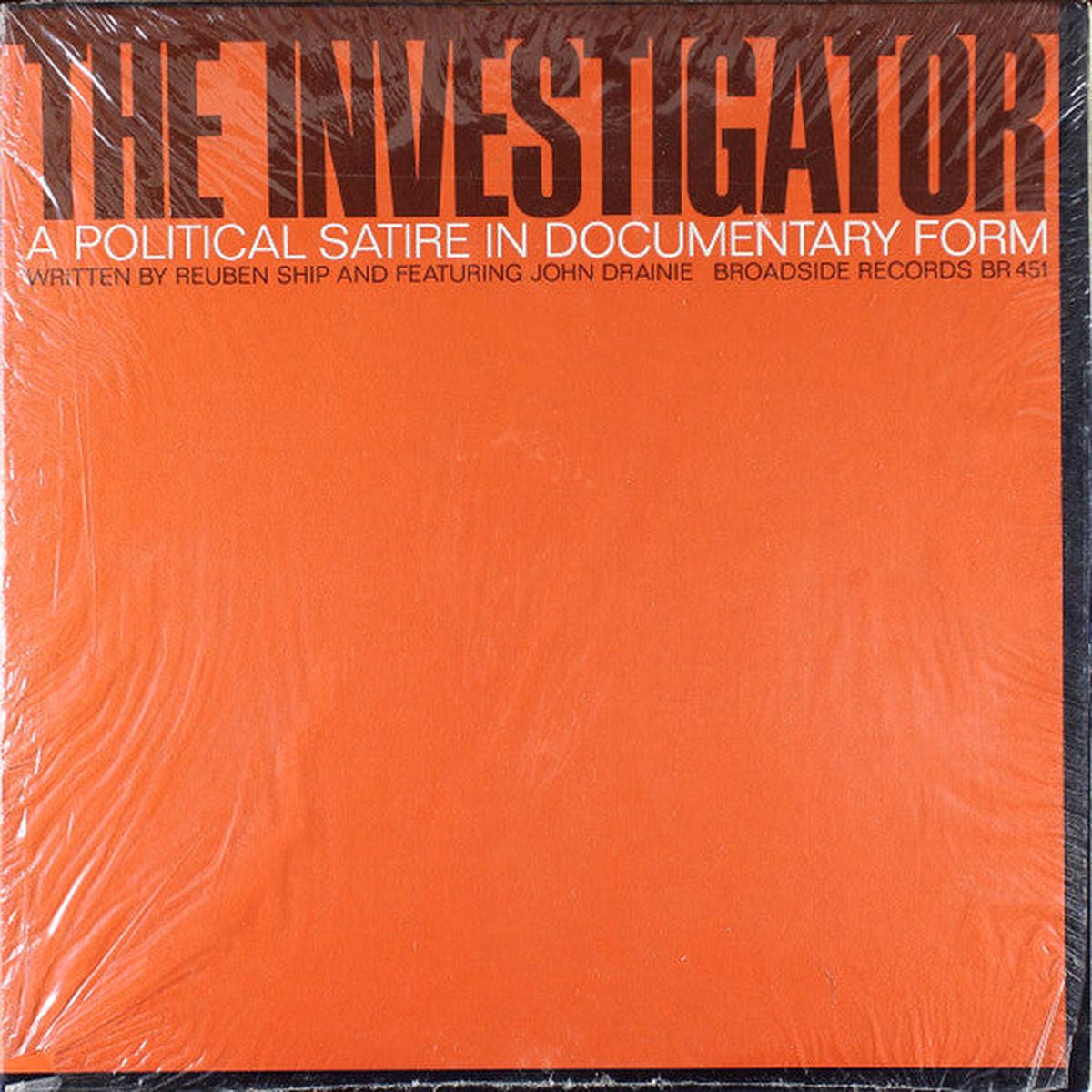 No Artist - The Investigator - A Political Satire In Documentary Form