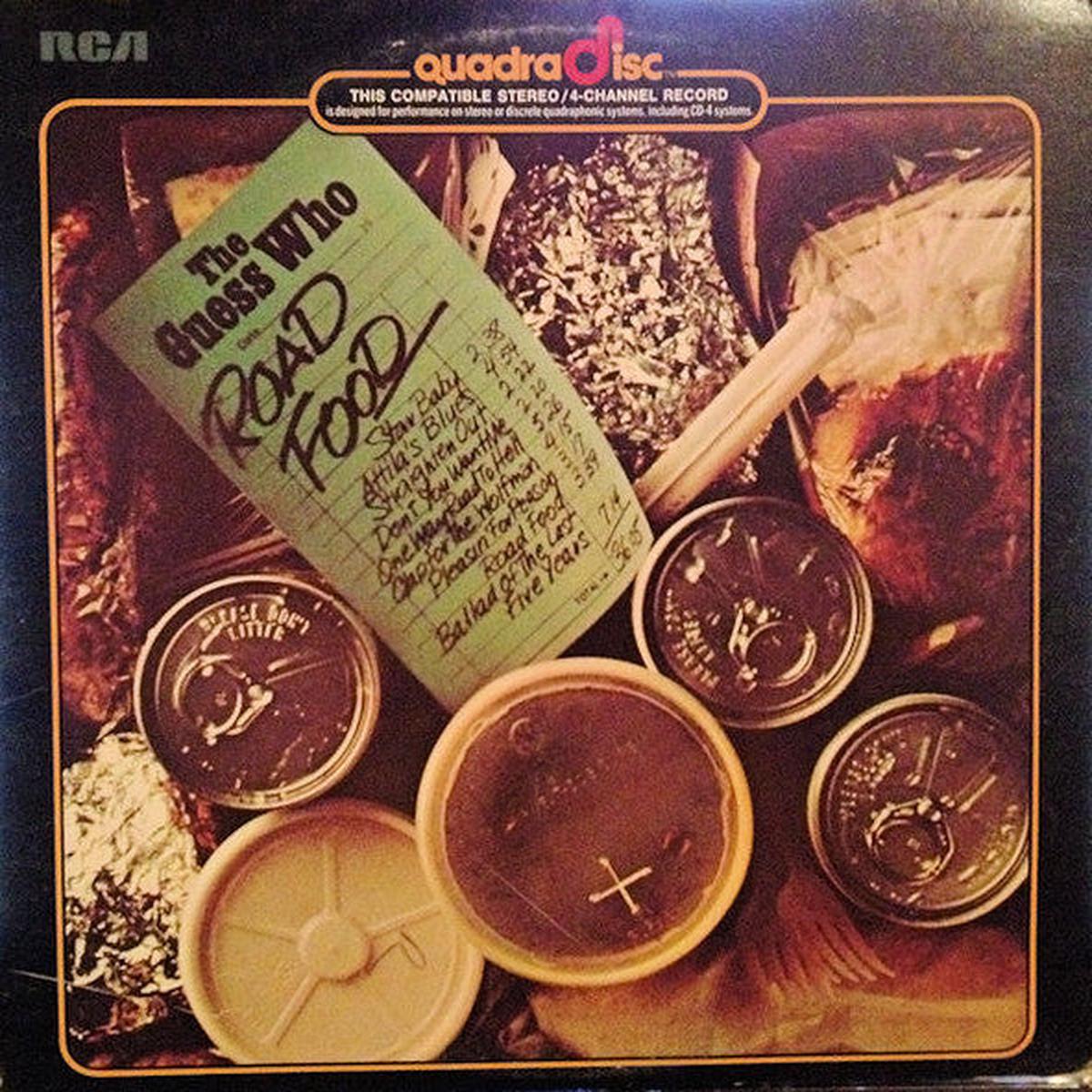 The Guess Who Road Food (Quadraphonic) LP