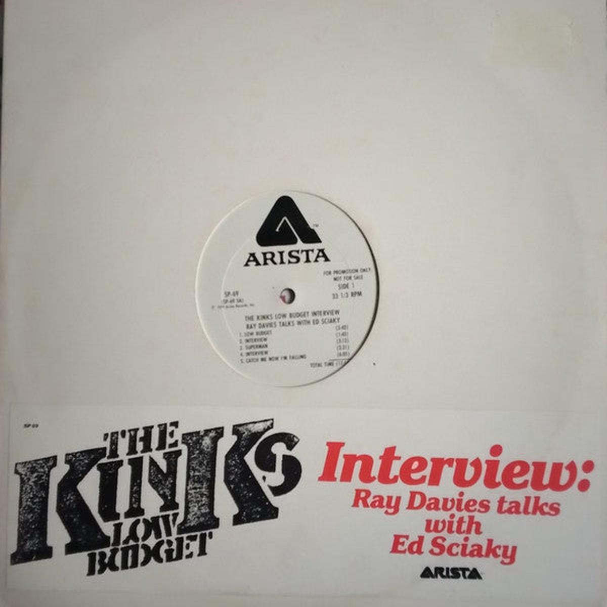 The Kinks Low Budget Interview 12"